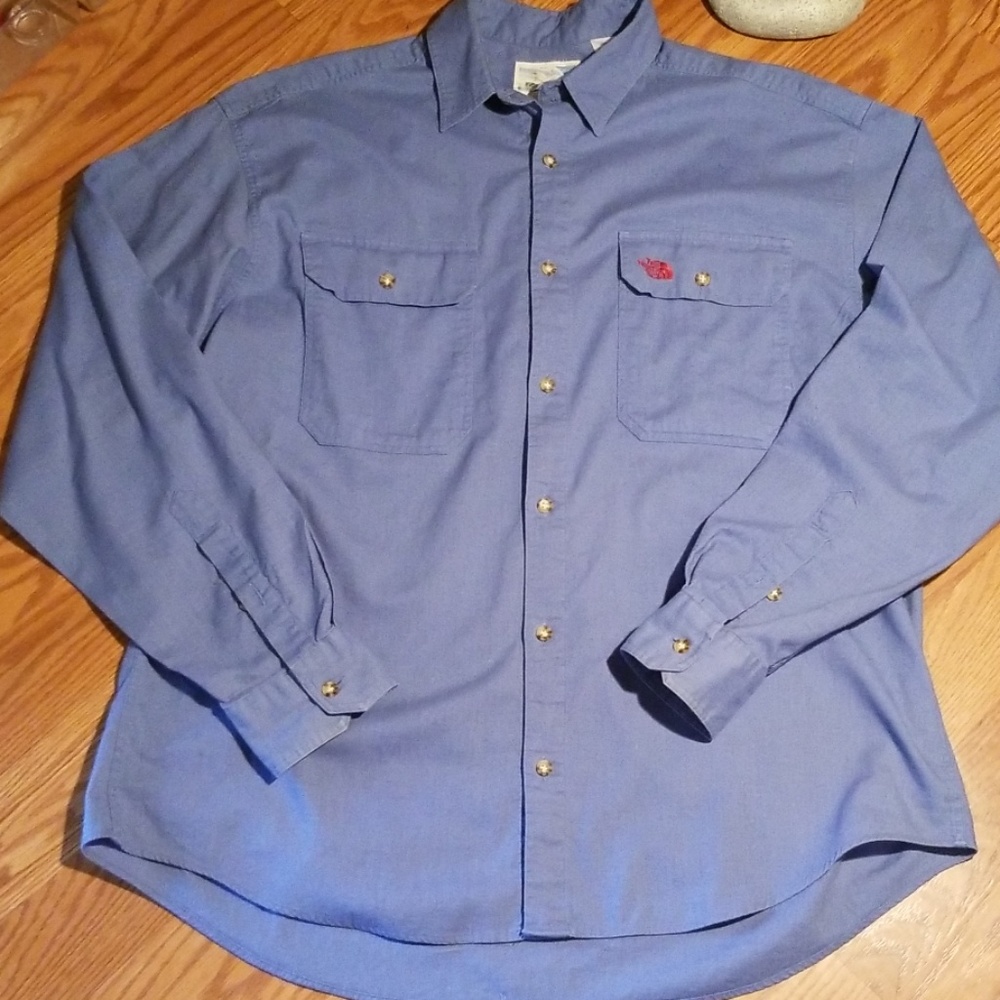 The north face‎ button down dress shirt med